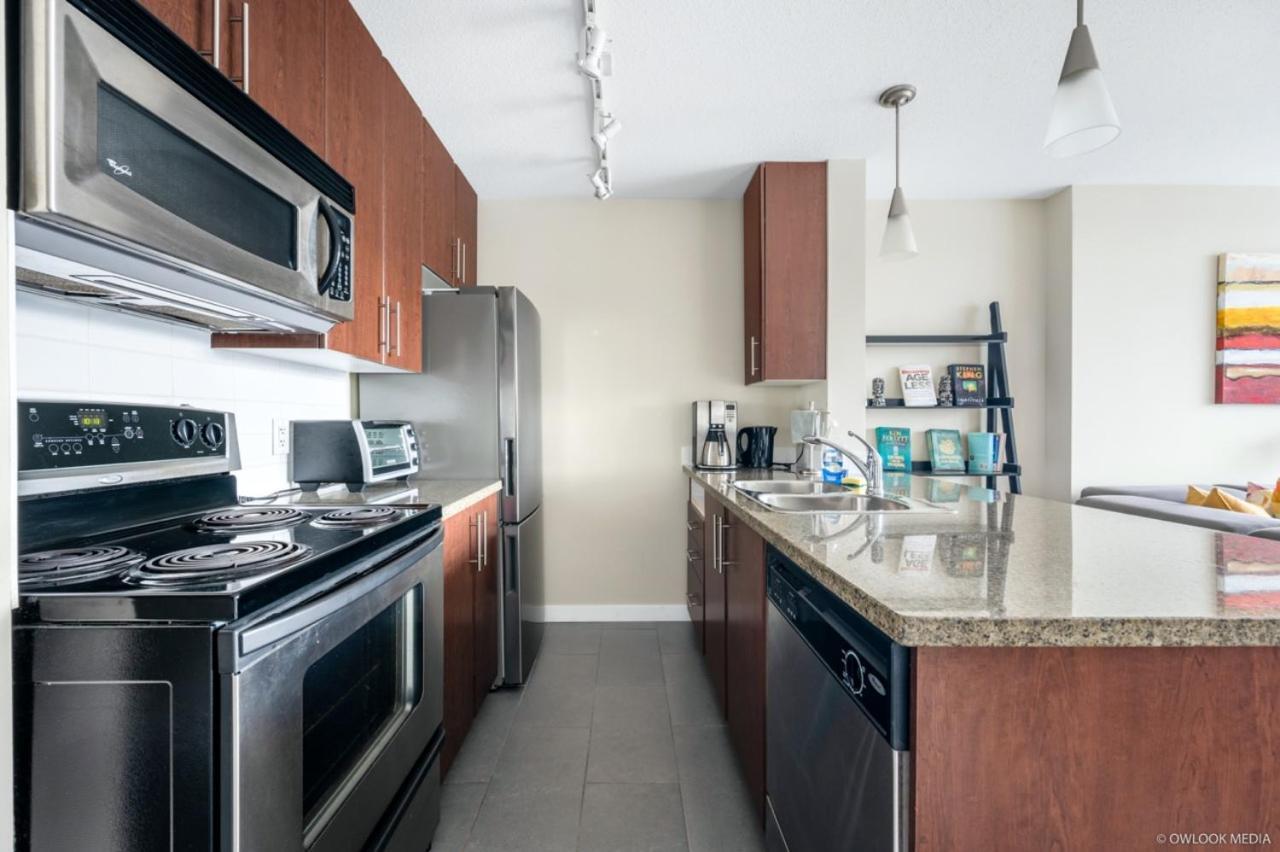 Explore Vancouver Downtown From Luxury 1 Bed/Bath Exterior foto