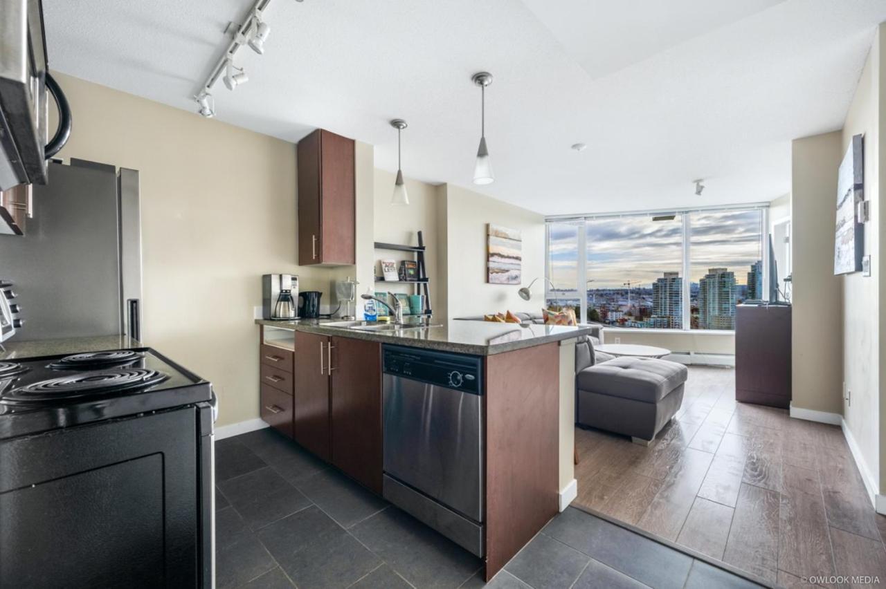 Explore Vancouver Downtown From Luxury 1 Bed/Bath Exterior foto