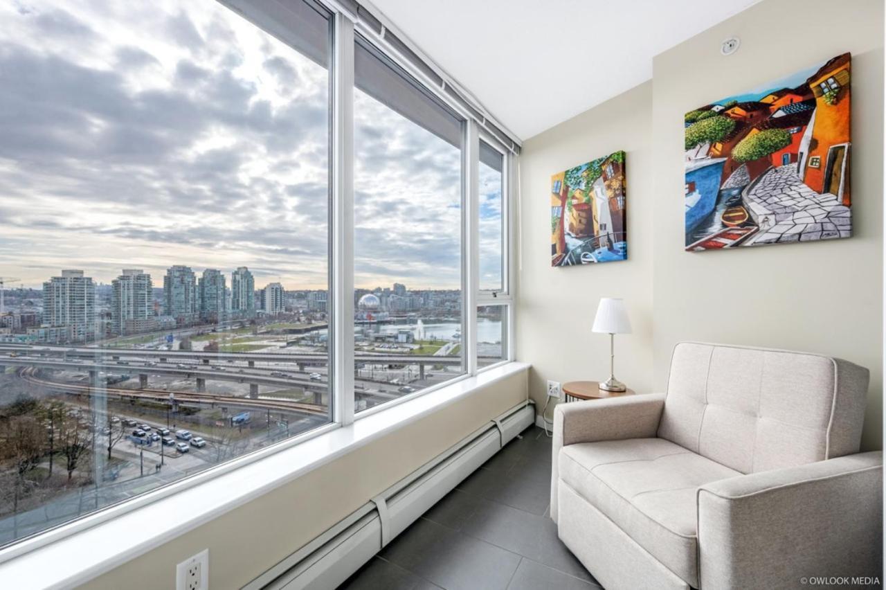 Explore Vancouver Downtown From Luxury 1 Bed/Bath Exterior foto